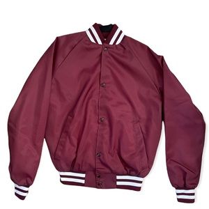 Burgundy Coach Jacket Youth Large